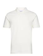 Calvin Klein Smooth Cotton Slim Polo Vit