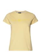 W Gale Tee Sport T-shirts & Tops Short-sleeved Yellow Sail Racing
