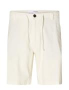 Selected Homme Slhregular-Brody Linen Shorts Noos Kräm