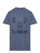 Hmlsofus T-Shirt S/S Sport T-shirts Short-sleeved Blue Hummel