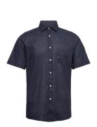 Bruun & Stengade Bs Gandia Casual Modern Fit Shirt Marinblå