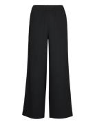 Selected Femme Slftinni-Relaxed Mw Wide Pant N Noos Svart