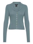 Cardigan Ingrid Tops Knitwear Cardigans Blue Lindex