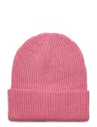Knitted Beanie Chunky Accessories Headwear Hats Beanie Pink Lindex