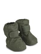 Liewood Heather Baby Footies Khaki Green