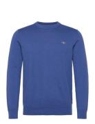 GANT Classic Cotton C-Neck Blå