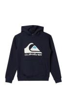 Quiksilver Big Logo Hoodie Youth Marinblå