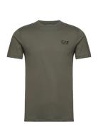 EA7 T-Shirts Khaki Green