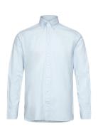 Hackett London Garment Dyed Oxford Blå