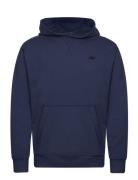 New Balance Athletics French Terry Hoodie Marinblå