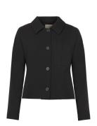 Gentle Jacket Outerwear Jackets Light-summer Jacket Black A Part Of Th...