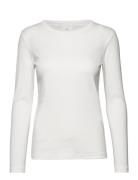 B. Coastline T-Shirt L/S Tops T-shirts & Tops Long-sleeved White Brand...