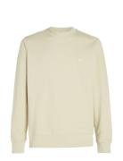 Calvin Klein Jeans Ck Embro Badge Crew Neck Beige