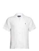 Polo Ralph Lauren Classic Fit Linen Camp Shirt Vit