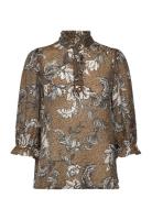 Bruuns Bazaar Dusclebbmorea Blouse Brun