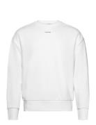 Calvin Klein Nano Logo Sweatshirt Vit