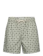 Les Deux Tapestry Shorts Grön