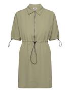 NOISY MAY Nmkirby 2/4 Shirtdress Wvn Noos Grön