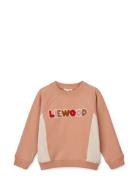 Liewood Aude Placement Sweatshirt Rosa