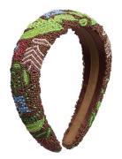 Becksöndergaard Tropica Wide Beaded Hairbrace Brun