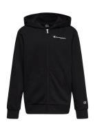 Champion Hooded Full Zip Sweatshirt Svart