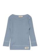 MarMar Copenhagen Plain Tee Ls Blå