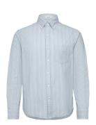 GANT Reg Archive Oxford Stripe Shirt Blå