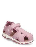 Color Kids Baby Sandals W. Velcro Strap Rosa