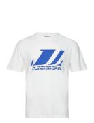 J. Lindeberg Parcy Logo Tee Vit