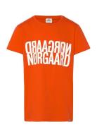 Mads Nørgaard Single Organic Tuvina Tee Orange