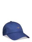 Unisex. Shield Cap Accessories Headwear Caps Blue GANT