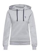 Uspa Sweatshirt Carlina Women Tops Sweat-shirts & Hoodies Hoodies Grey...