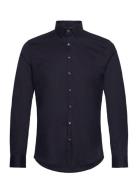 Calvin Klein Twill Easy Care Slim Shirt Marinblå