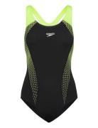 Speedo Placement Laneback Svart