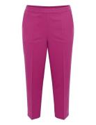 Kaffe Curve Kcsakira Cropped Pants Rosa