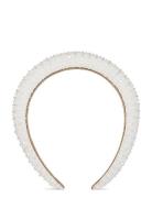 SUI AVA Mixed Pearl Headband Vit