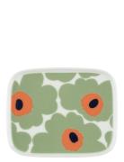 Marimekko Home Unikko Plate 15X12 Cm Grön