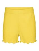 Vmlavender Nw Shorts Jrs Girl Bottoms Shorts Yellow Vero Moda Girl