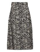 Object Objleonora Hw Midi Skirt Noos Svart