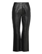 Jared - Lamb Think Bottoms Trousers Leather Leggings-Byxor Black Day B...