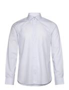 Michael Kors Square Dobby Slim Fit Shirt Vit