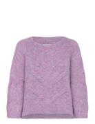 Lollys Laundry Tortugall Knit Jumper Ss Lila