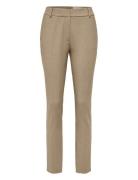 Selected Femme Slfrita Mw Slim Pant Camel Mlg B Noos Beige