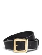 Mango Square Buckle Belt Svart