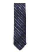 Michael Kors Dobby Stripe Tie Marinblå