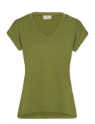 Kaffe Kalise T-Shirt Khaki Green