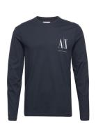 Armani Exchange T-Shirt Marinblå