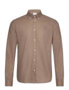 Les Deux Konrad Oxford Shirt - Seasonal Brun