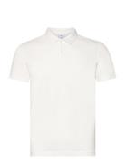 Mango Slim-Fit Cotton Piqué Textured Polo Shirt Vit