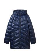 Tom Tailor Hooded Lightweight Coat Marinblå